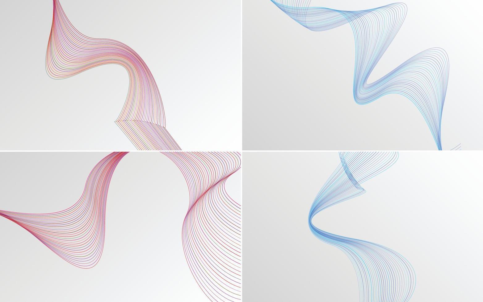 Use this pack of vector backgrounds for a bold and eye-catching design