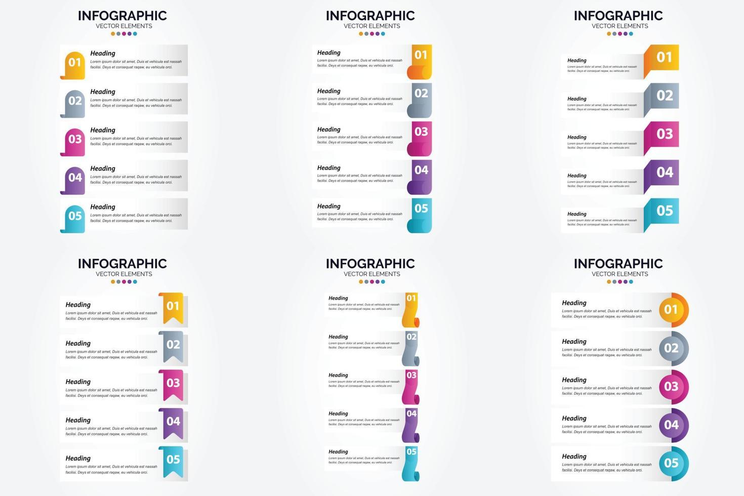 Use this set of vector infographics for advertising in a brochure. flyer. or magazine.