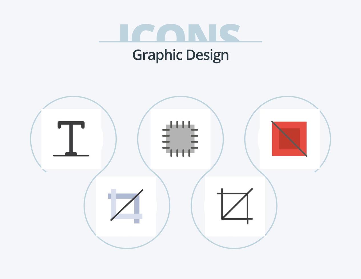 diseño plano icono paquete 5 diseño de iconos. . parche. vector