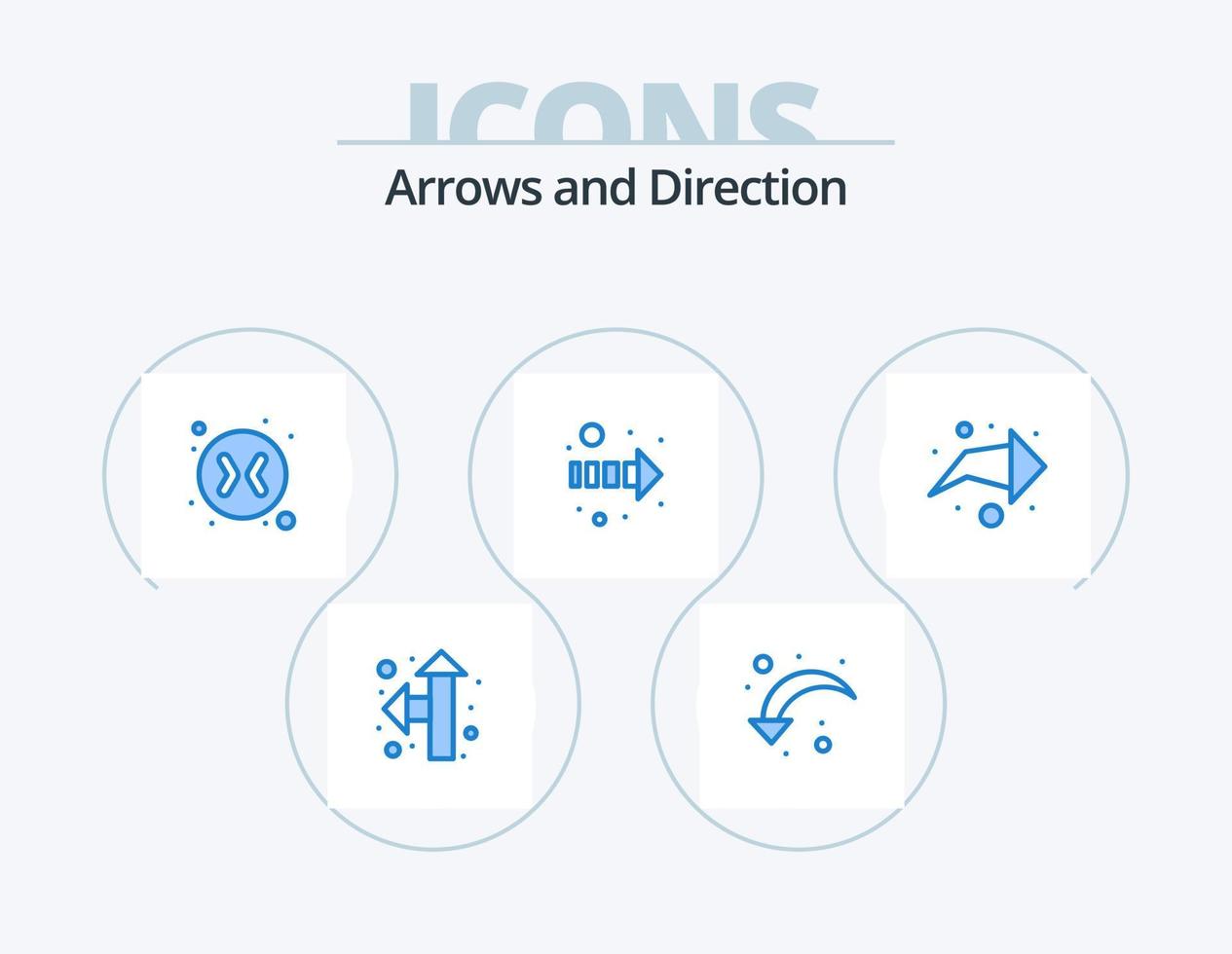 Arrow Blue Icon Pack 5 Icon Design. . direction. change arrows. right. right vector