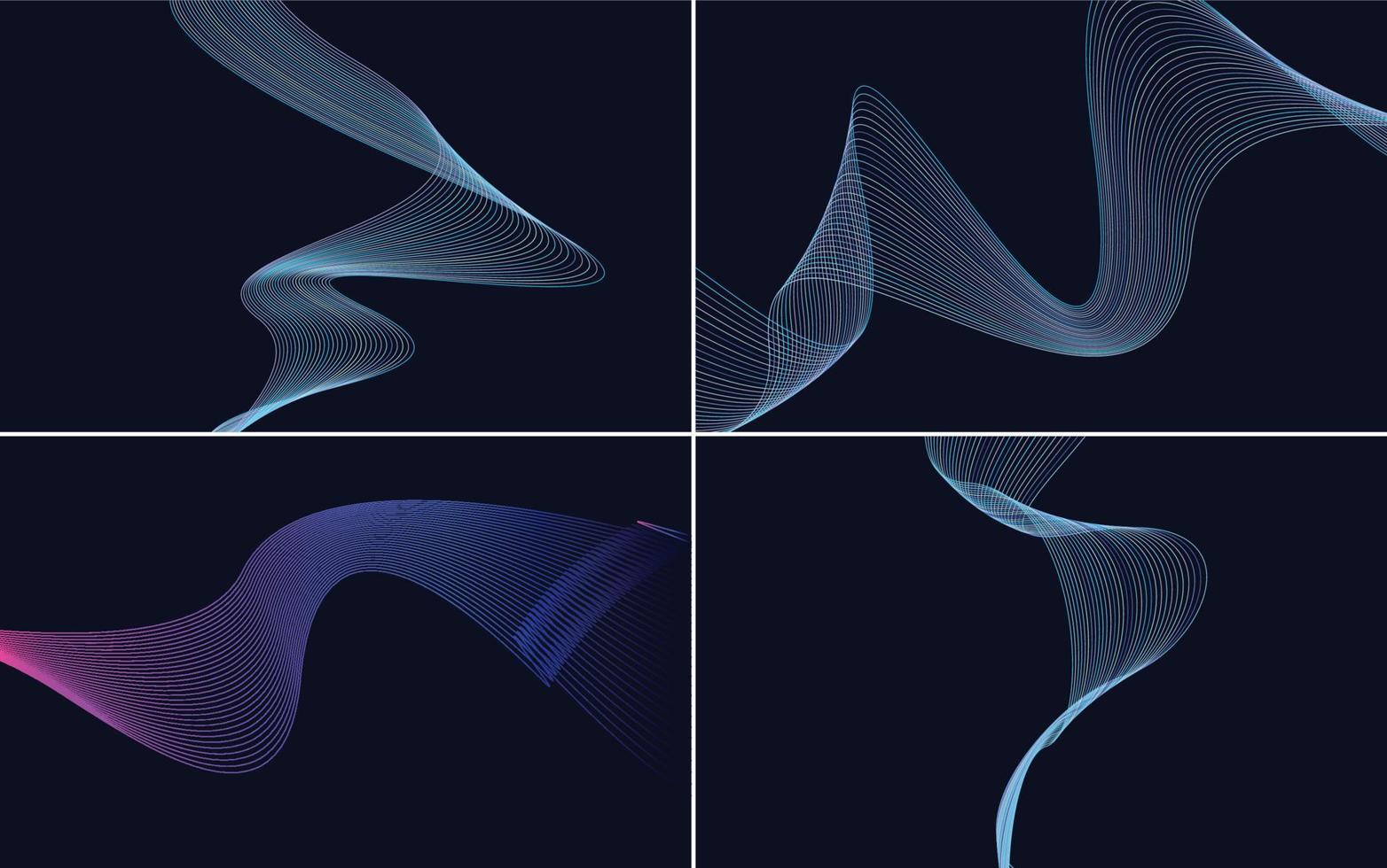 Use this pack of vector backgrounds to add a touch of flair to your presentation. flyer. or brochure