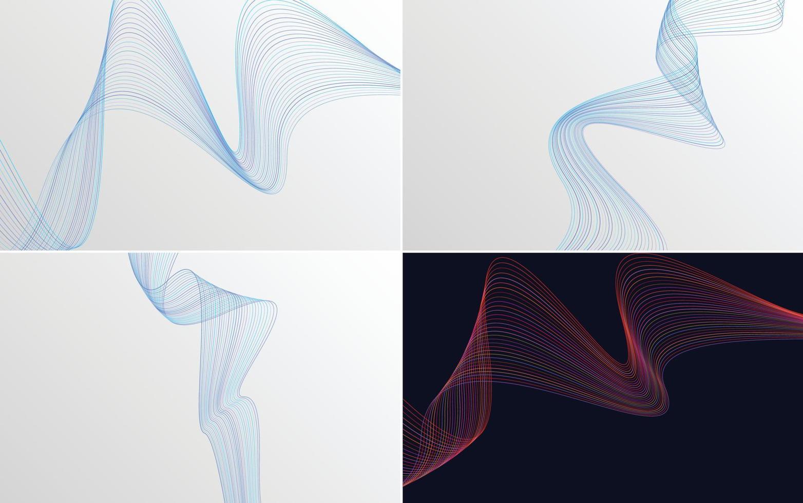 Use these vector backgrounds to add a modern touch to your project