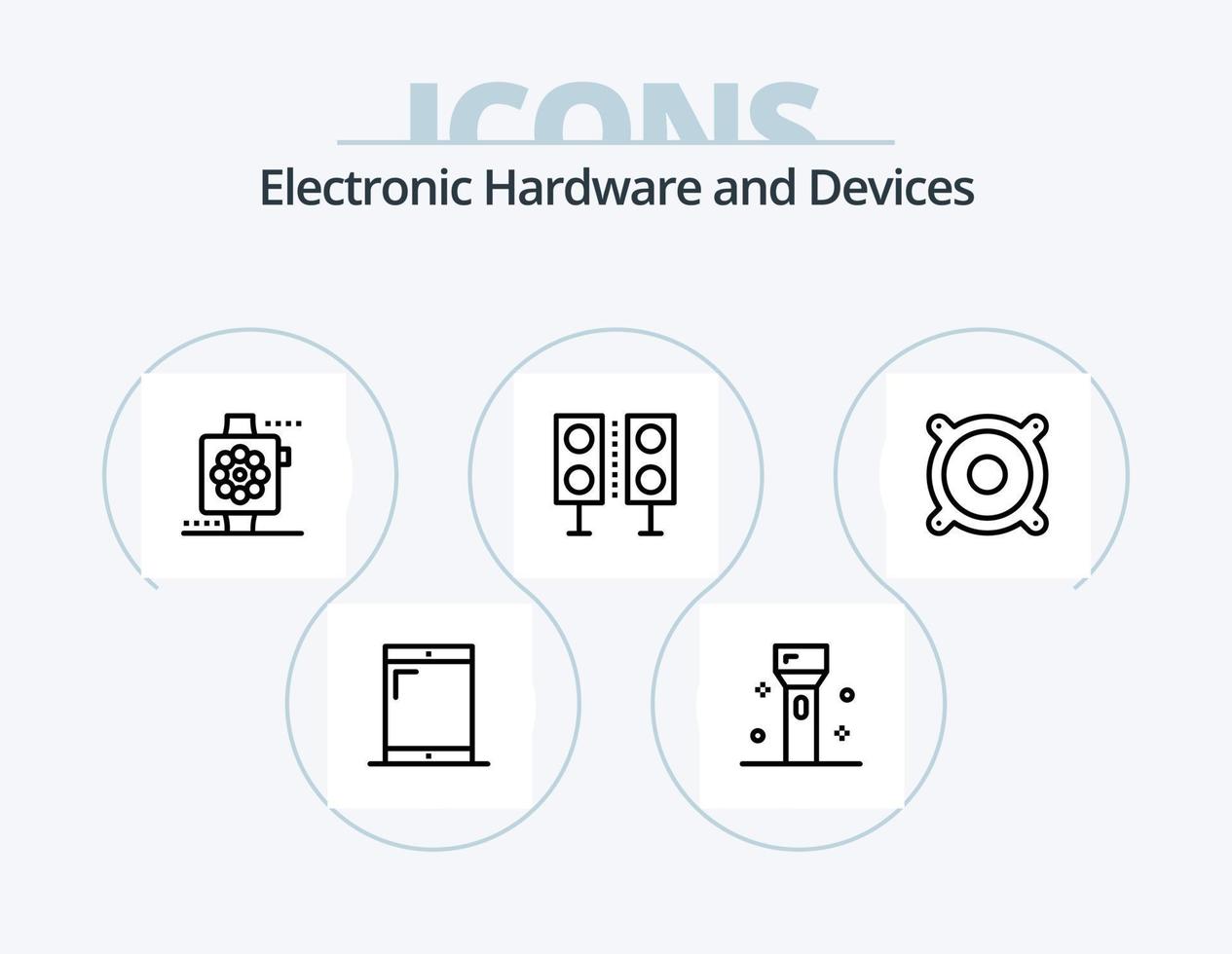 Devices Line Icon Pack 5 Icon Design. add. data. database. cancel. set vector