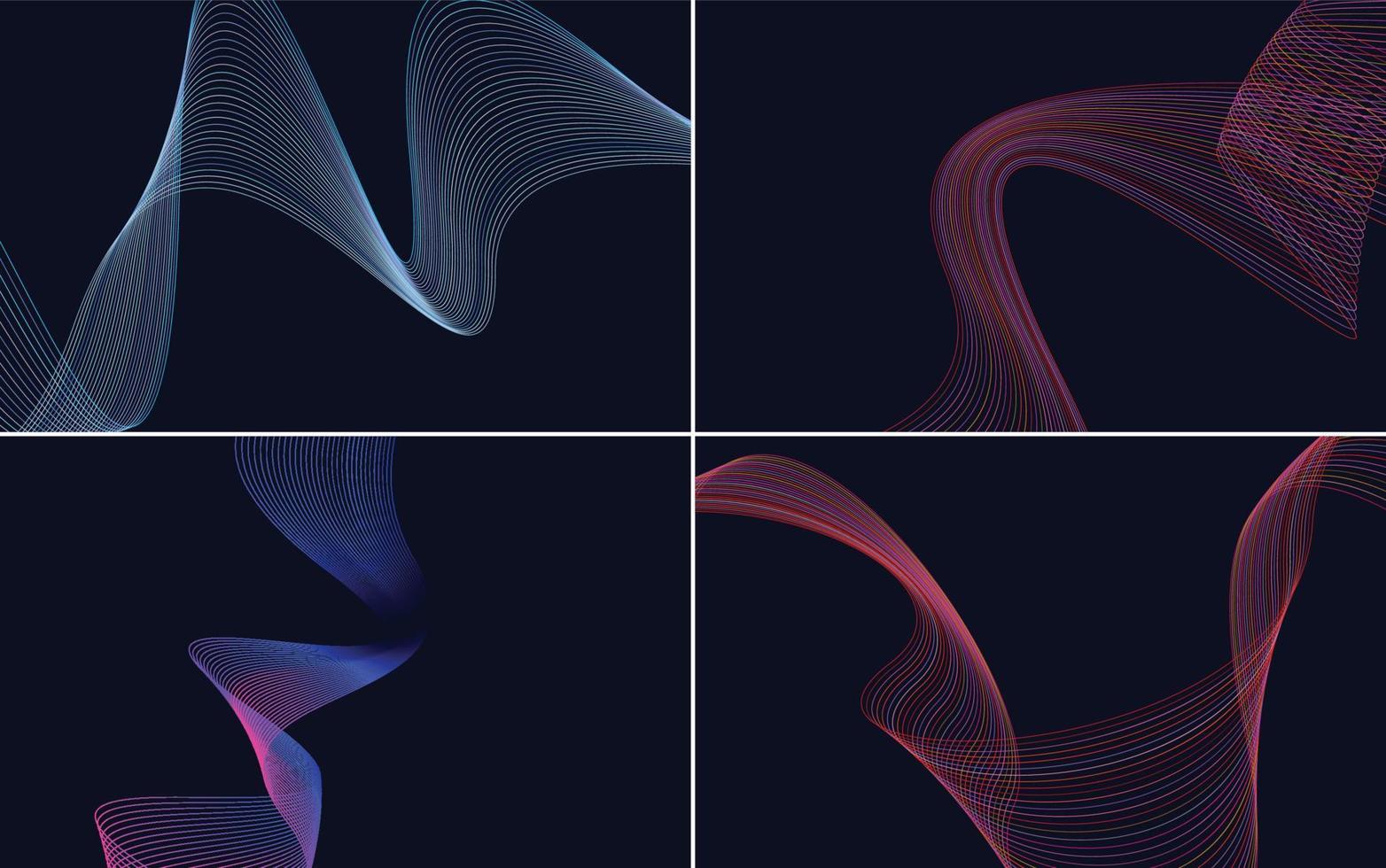 Use these vector backgrounds to create dynamic designs