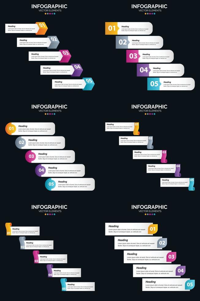 Include vector infographics in your presentation to provide a visual representation of your ideas.