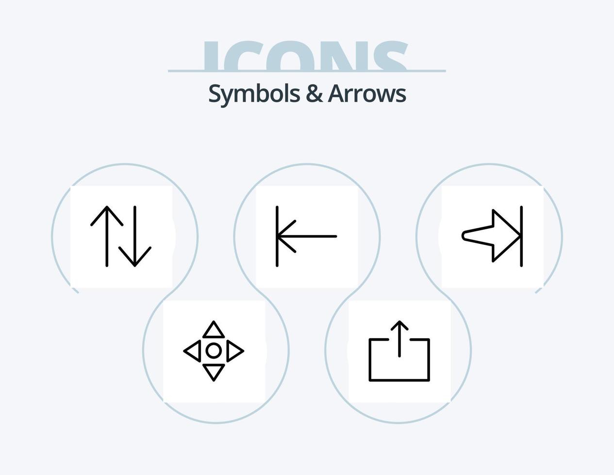 Symbols and Arrows Line Icon Pack 5 Icon Design. . ancient. . home vector