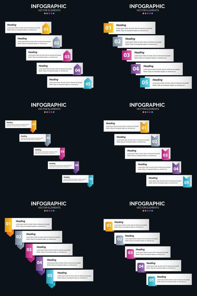 Make your presentation pop with our vector infographics pack.