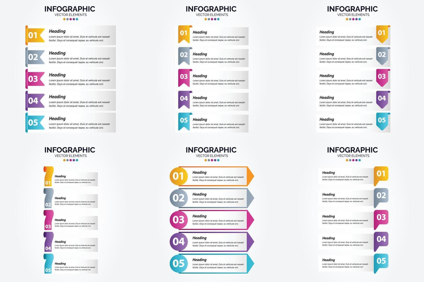 infografías de ilustración vectorial en diseño plano para publicidad en folletos. volantes y revistas. vector