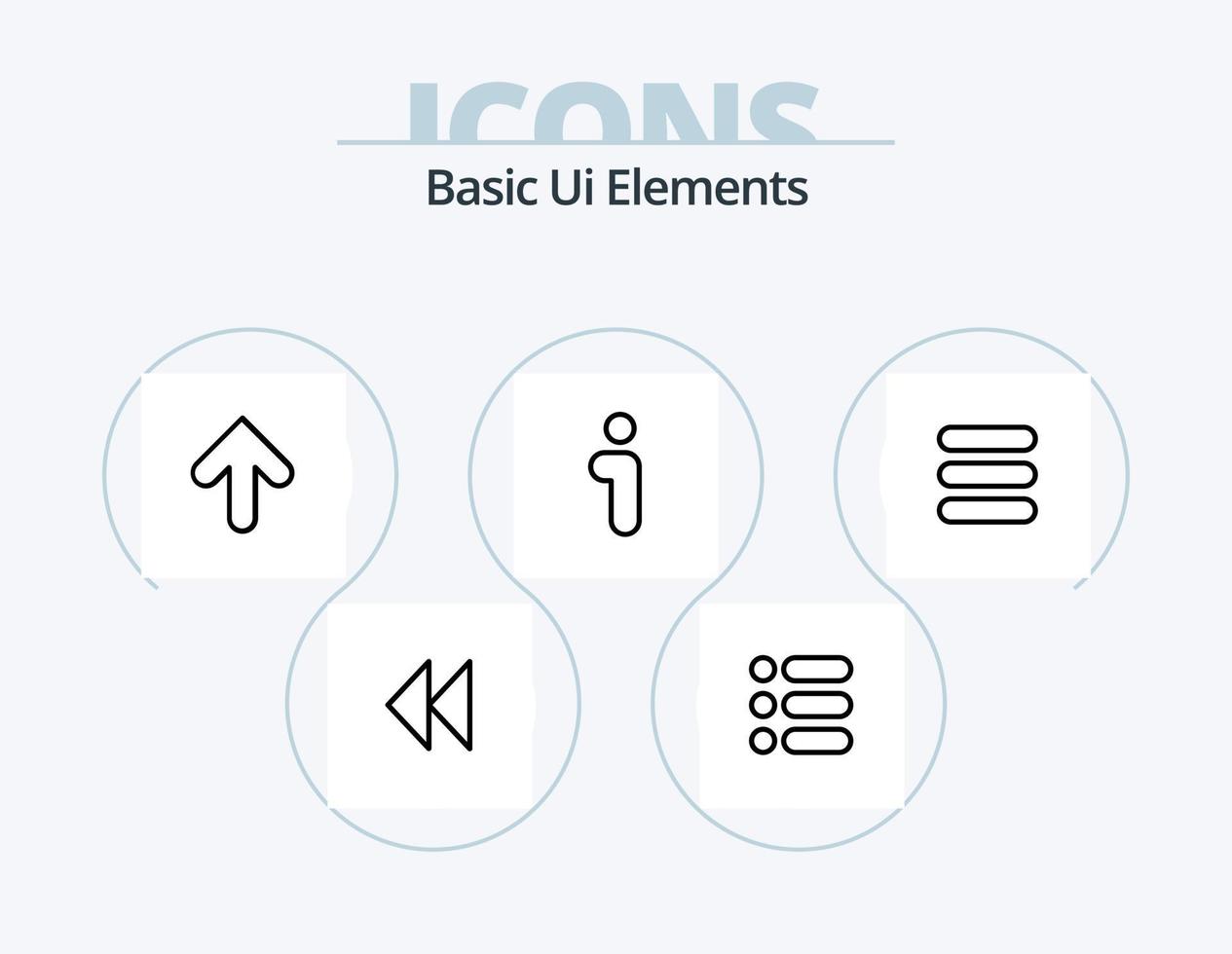 Basic Ui Elements Line Icon Pack 5 Icon Design. arrows. right. love. arrows. arrow vector