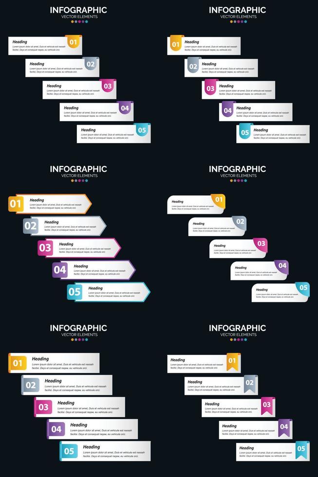 Create engaging presentations with our vector infographics pack