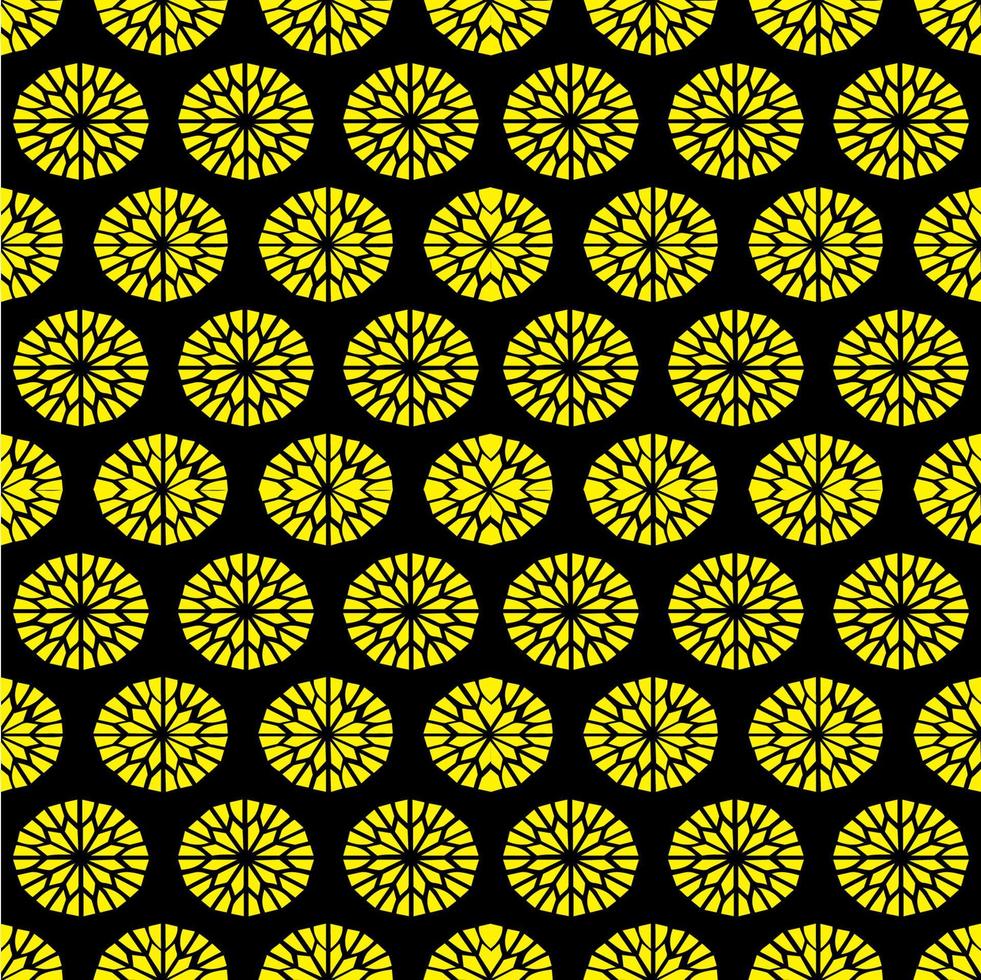 Pattern with floral and geometric elements. form an abstract floral ornament. Vector background for design. Decorative Seamless isolated on white background