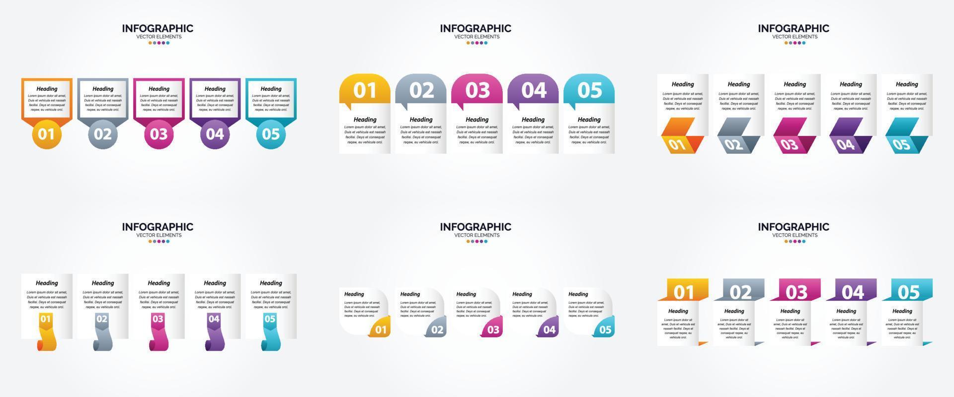 Use these vector illustrations to create stunning infographics for advertising. brochures. flyers. and magazines.