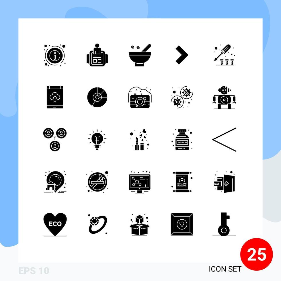 paquete de iconos de vectores de stock de 25 signos y símbolos de línea para el conductor derecho hierbas cosméticas flecha elementos de diseño de vectores editables orgánicos