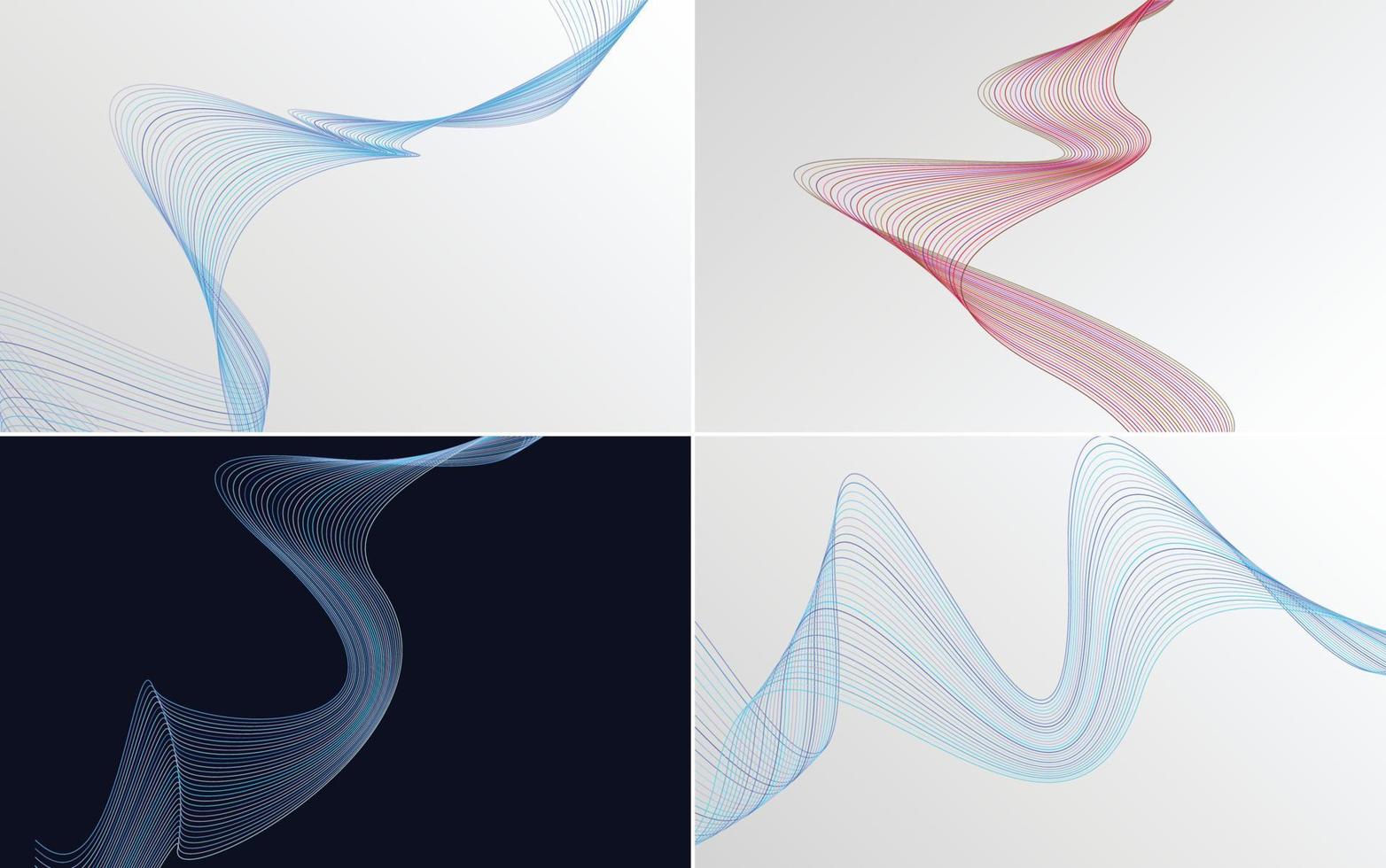 Use these vector backgrounds to add a unique touch to your design