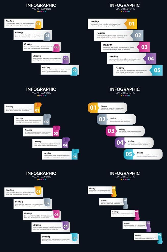 Use vector infographics to illustrate your business plan in your presentation.