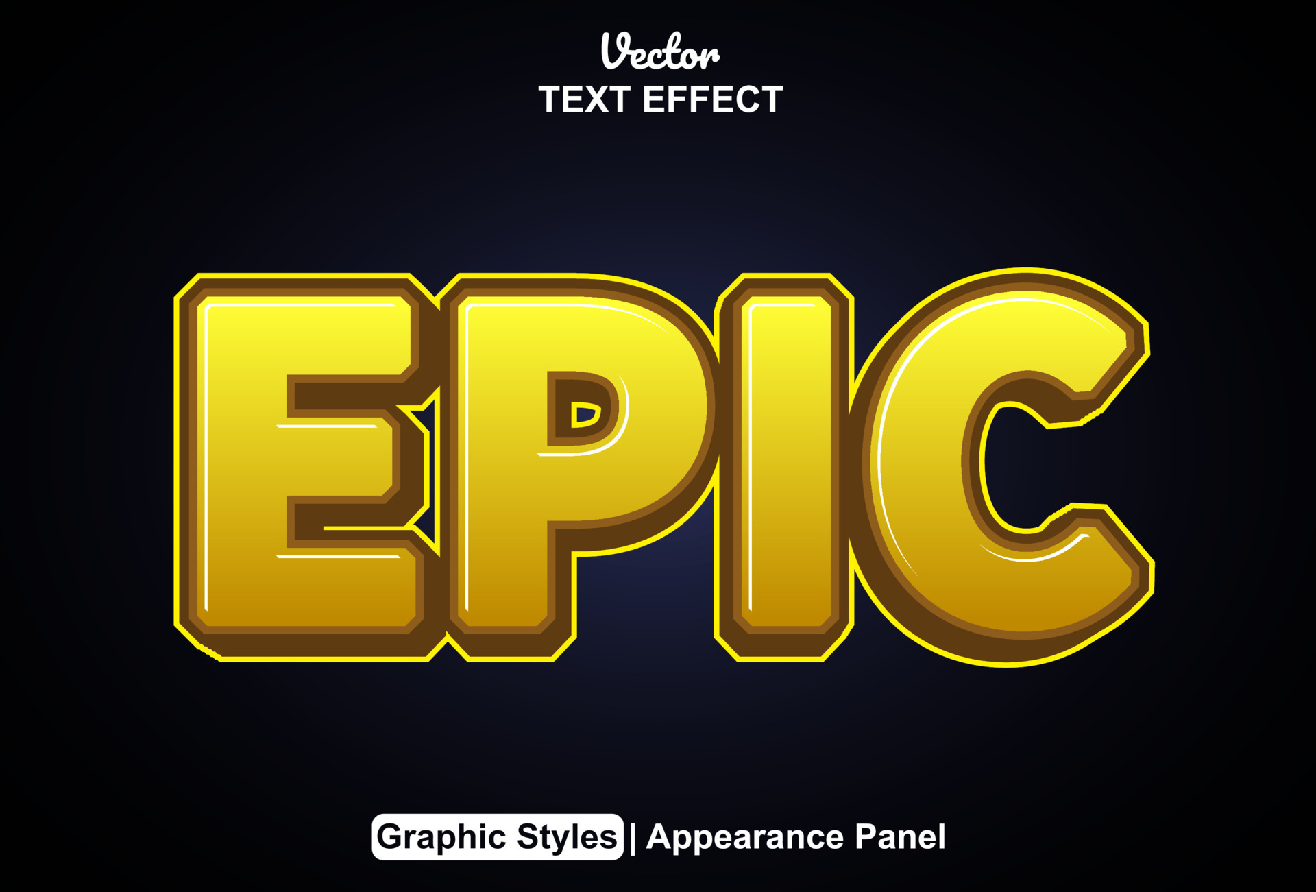 Epic Face Text Your Design Stock Vector (Royalty Free) 1311691781