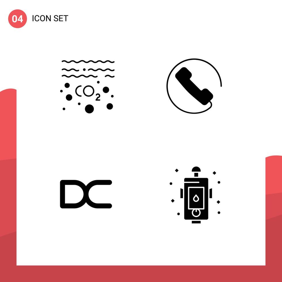 Thematic Vector Solid Glyphs and Editable Symbols of gas crypto co phone city Editable Vector Design Elements