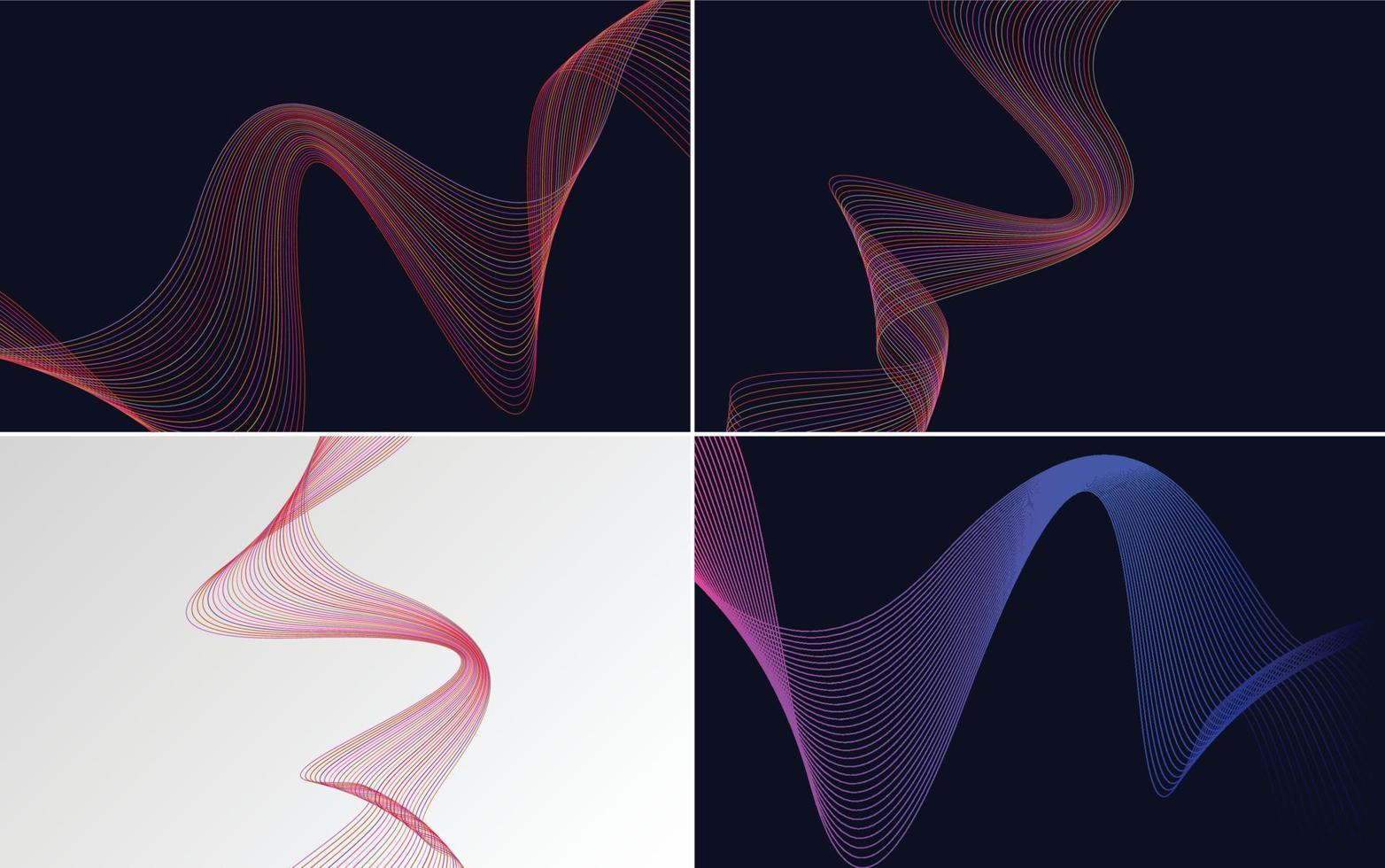 Use this pack of vector backgrounds to add a touch of beauty to your designs