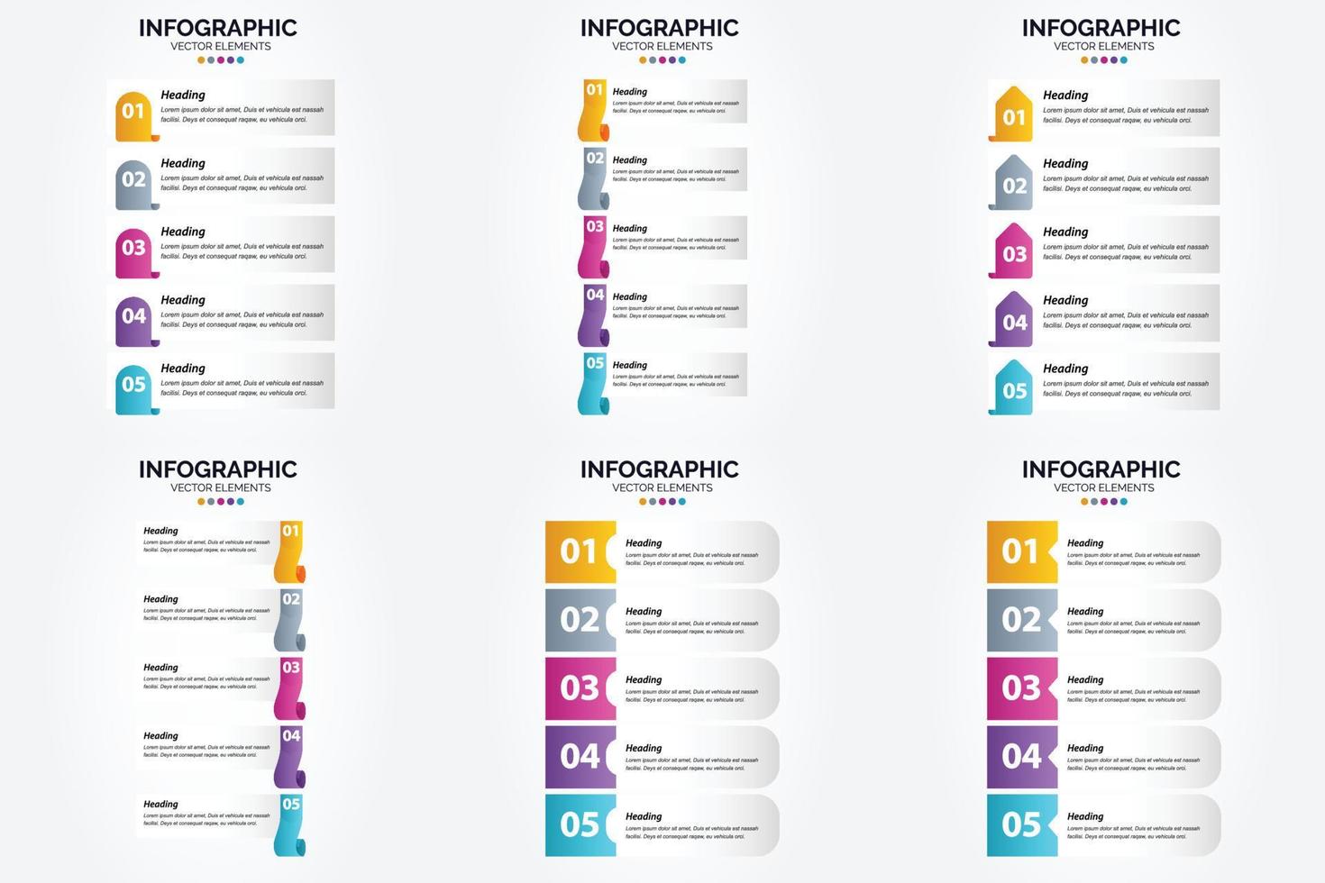 Use this set of vector infographics for advertising in a brochure. flyer. or magazine.