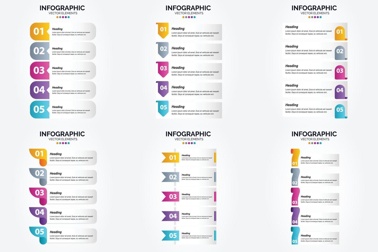 These vector illustration infographics are ideal for advertising in a brochure. flyer. or magazine.