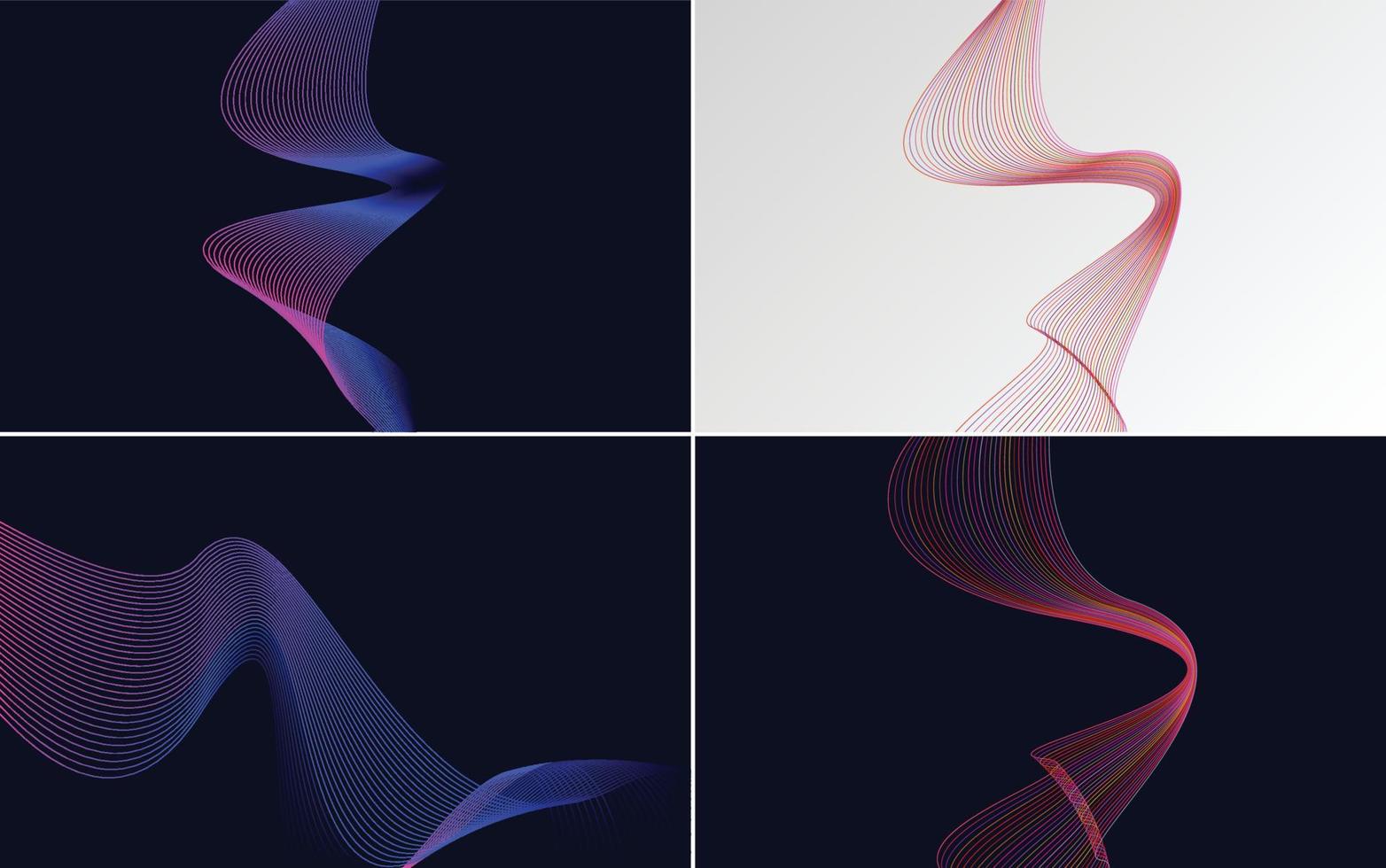 Use this pack of vector backgrounds to add a touch of flair to your presentation. flyer. or brochure