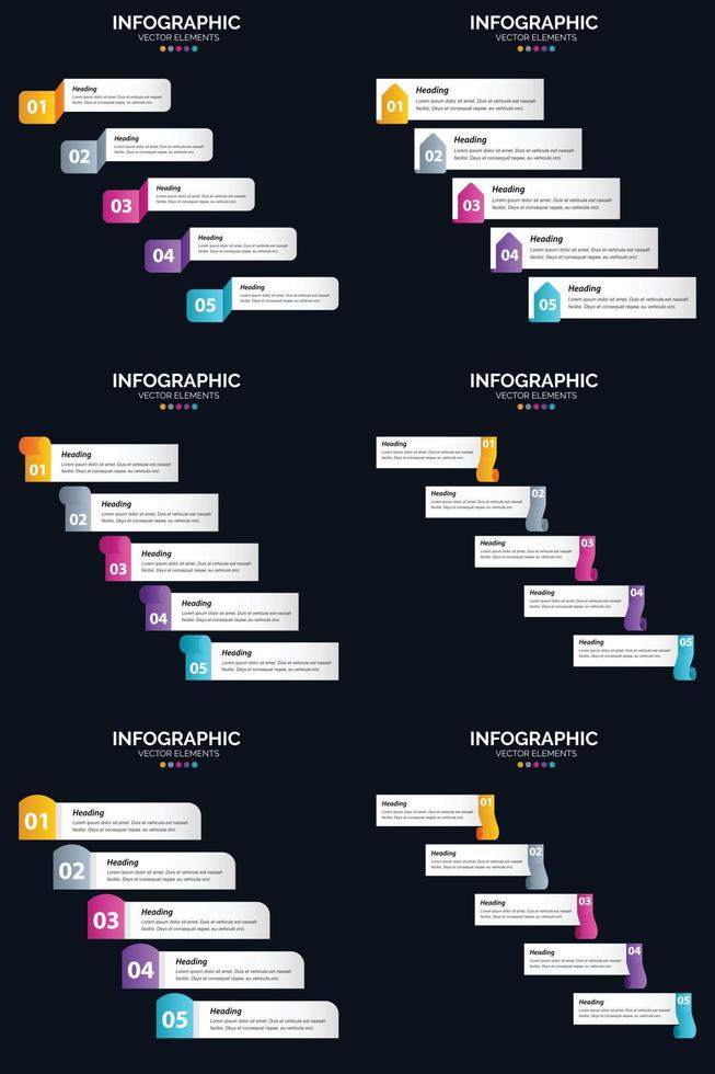 Enhance your presentation with our stylish vector graphics and infographics.