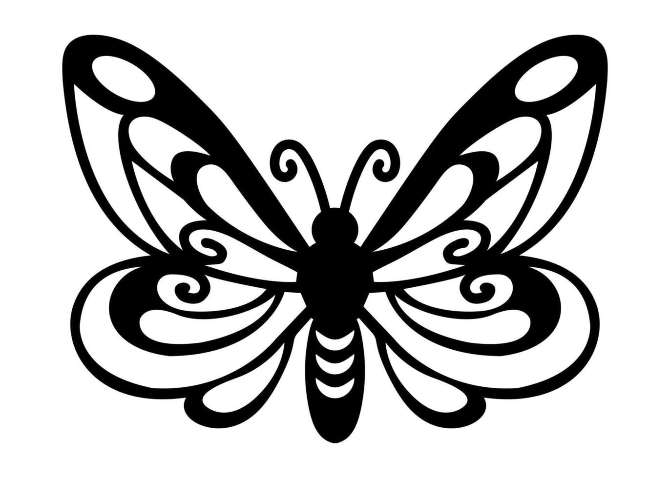 butterfly-outline-simple-draw-vector-illustration-isolated-on-white