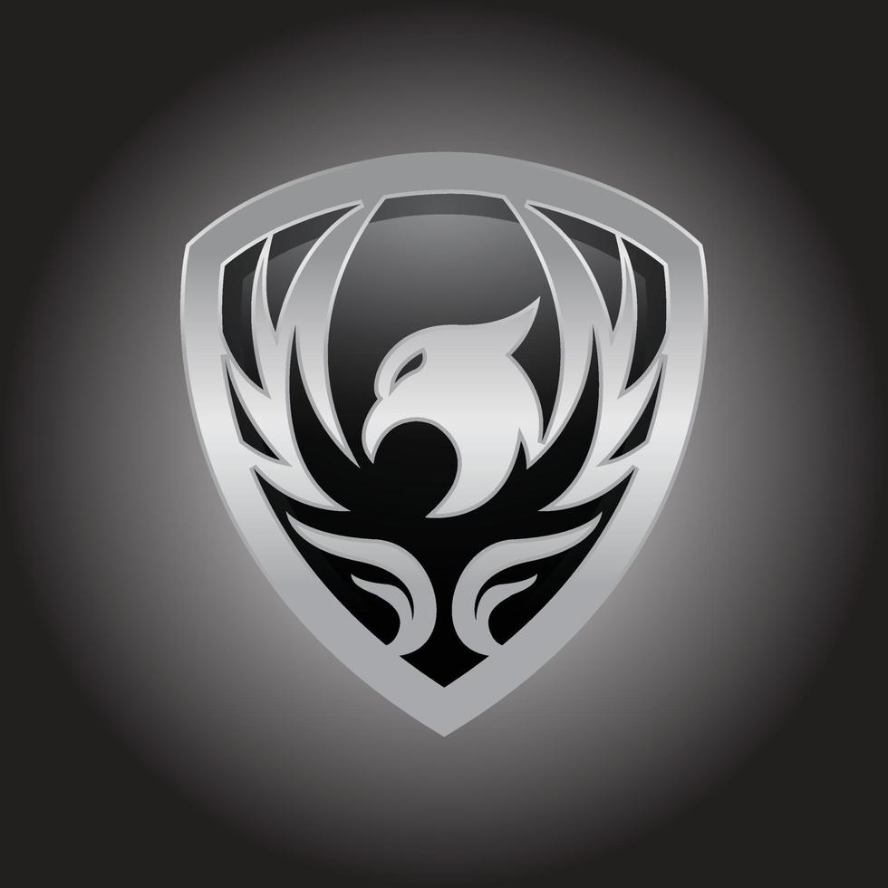 luxury phoenix logo concept, best phoenix bird logo design, phoenix vector logo