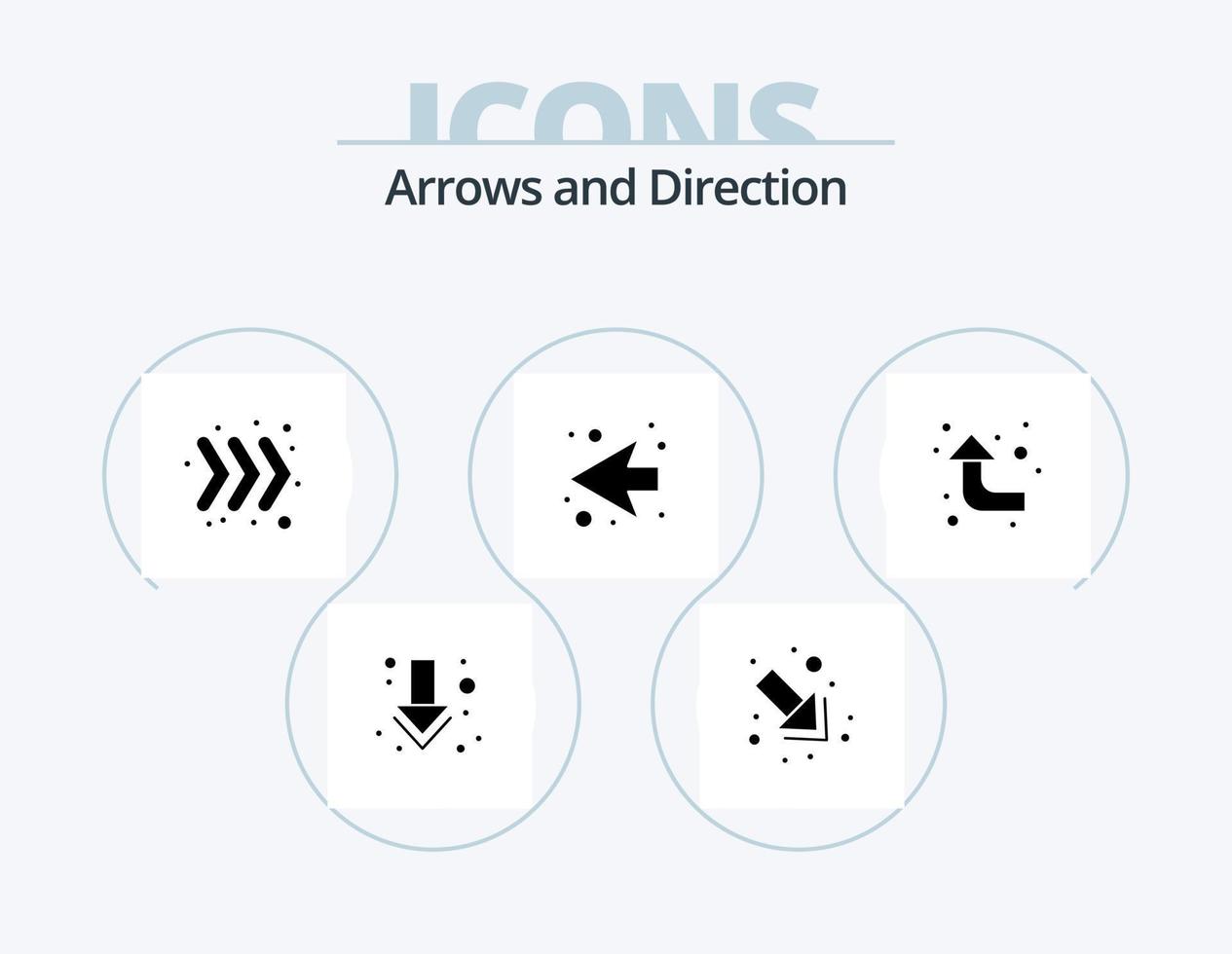 Arrow Glyph Icon Pack 5 Icon Design. . . keyboard. left. arrows vector