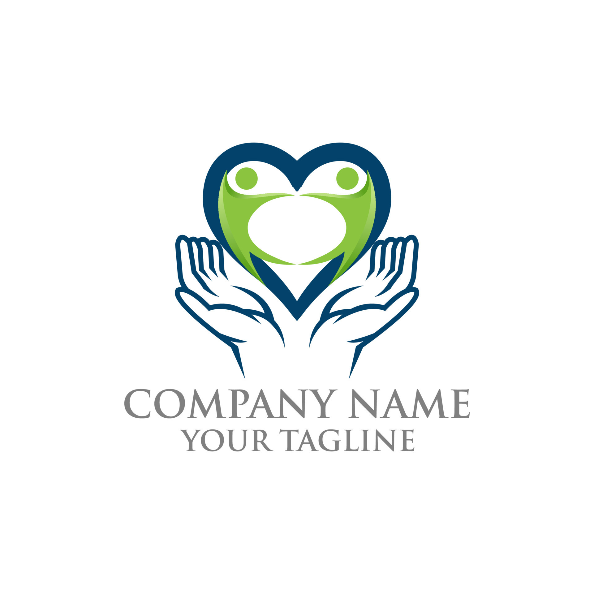 People Group Family Hug Logo Design Graphic Abstract Family Logo 