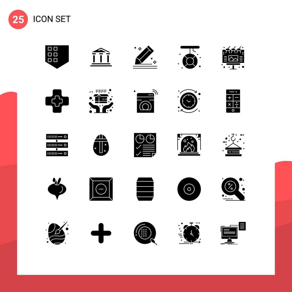 25 Creative Icons Modern Signs and Symbols of rescue help compose camping stationery Editable Vector Design Elements