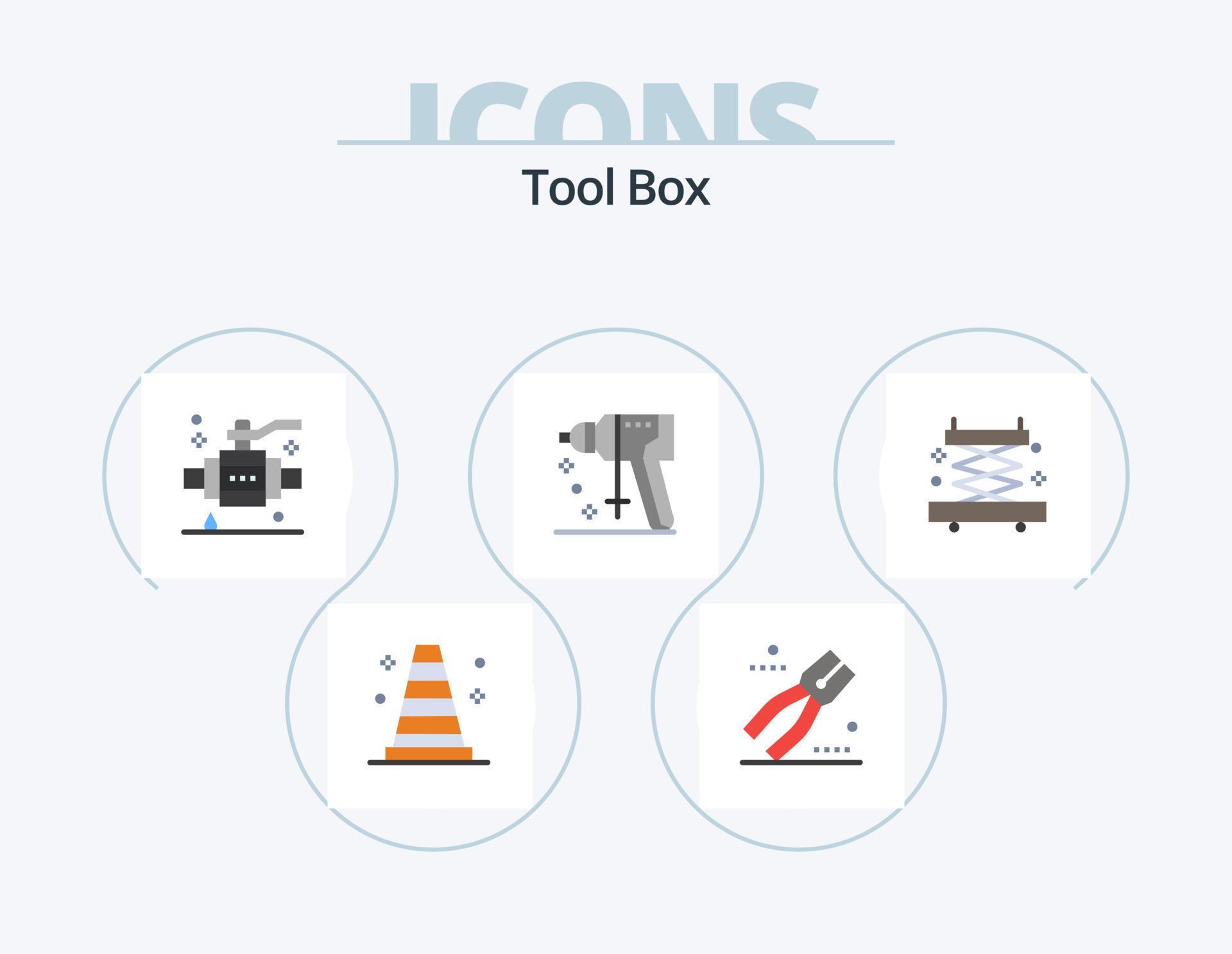 Tools Flat Icon Pack 5 Icon Design. tools. construction. construction