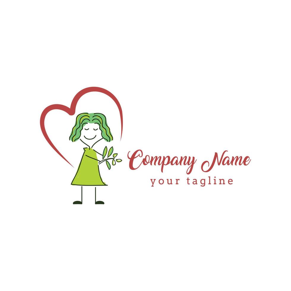 Little cutie vector logo elements, cute girls vintage illustration, childish template for tshirt design