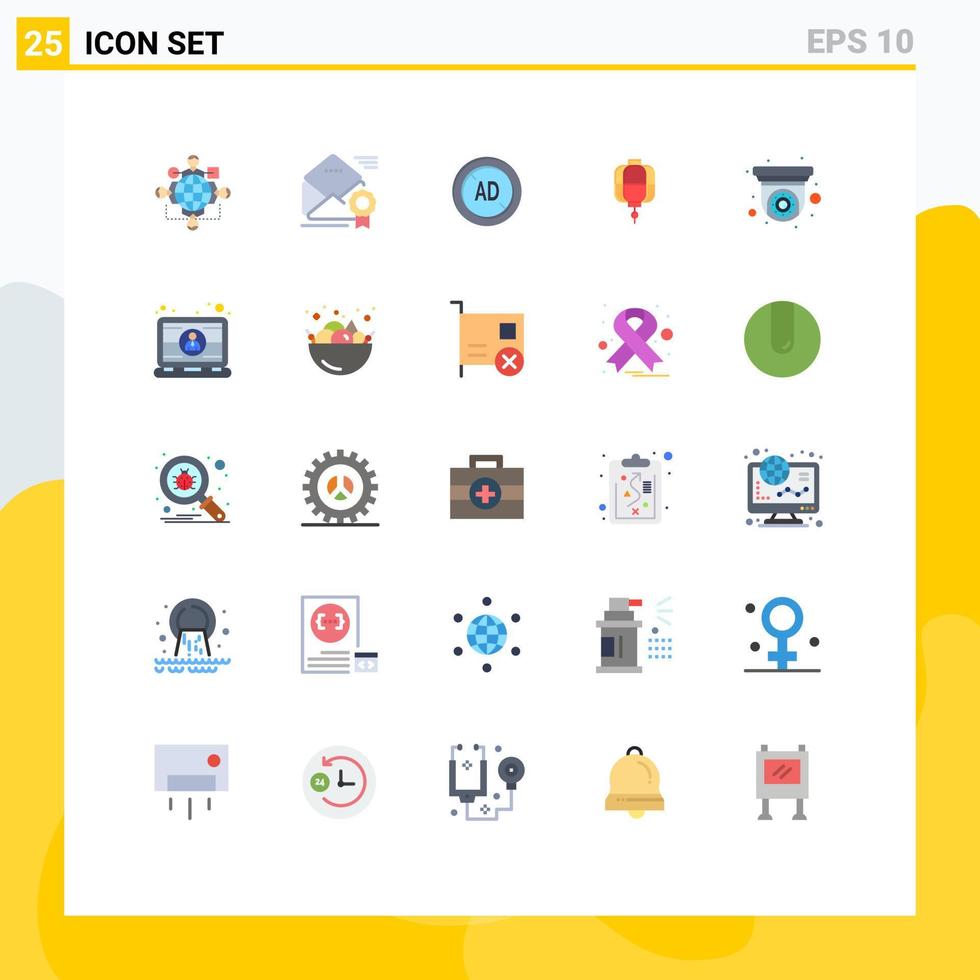 Universal Icon Symbols Group of 25 Modern Flat Colors of decoration china offer lantern ad blocker Editable Vector Design Elements
