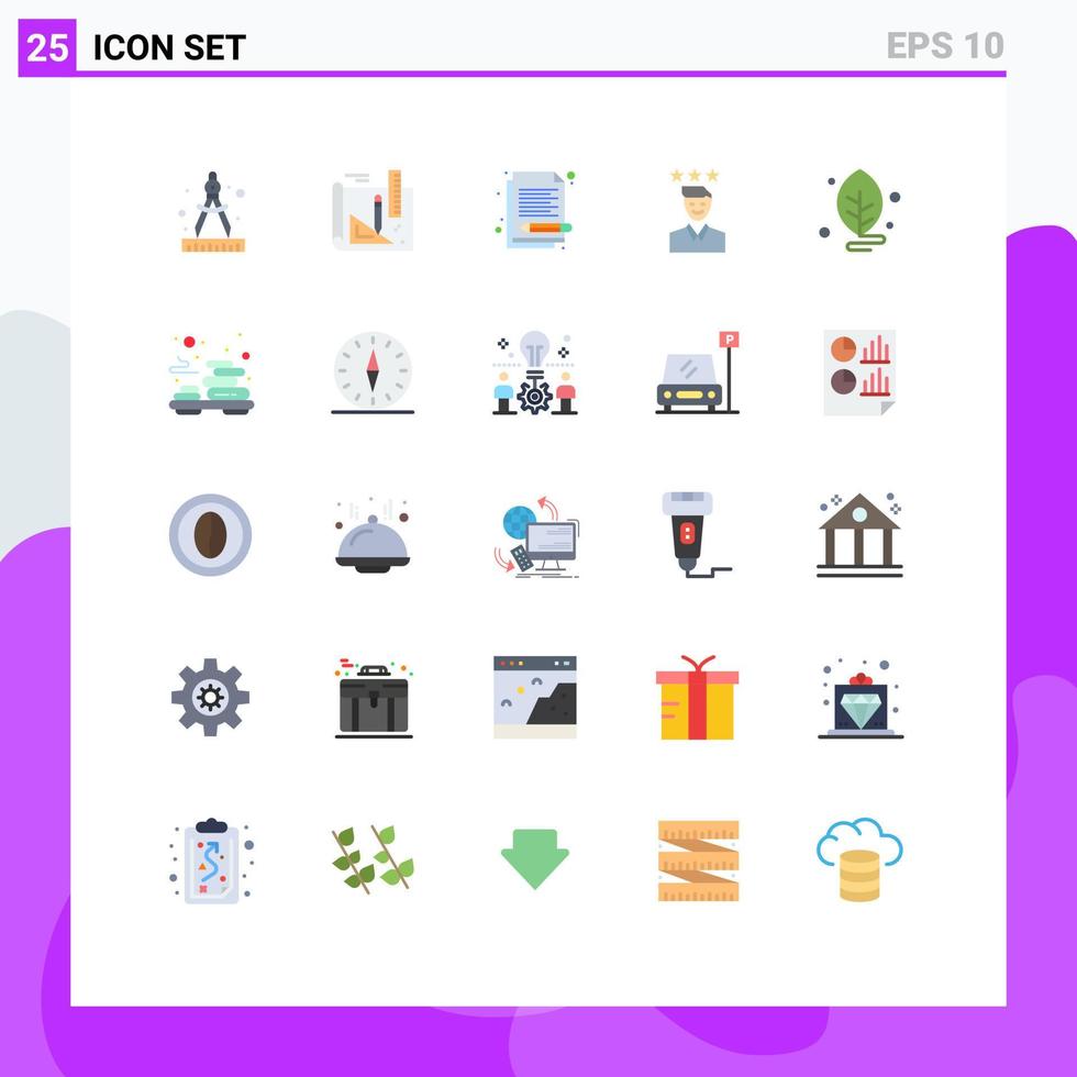 25 Flat Color concept for Websites Mobile and Apps biology job memo growth business Editable Vector Design Elements