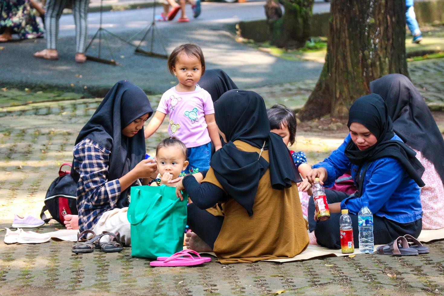 jakarta, indonesia en diciembre de 2022. el zoológico de ragunan es uno de los lugares favoritos para familias pequeñas y grandes foto