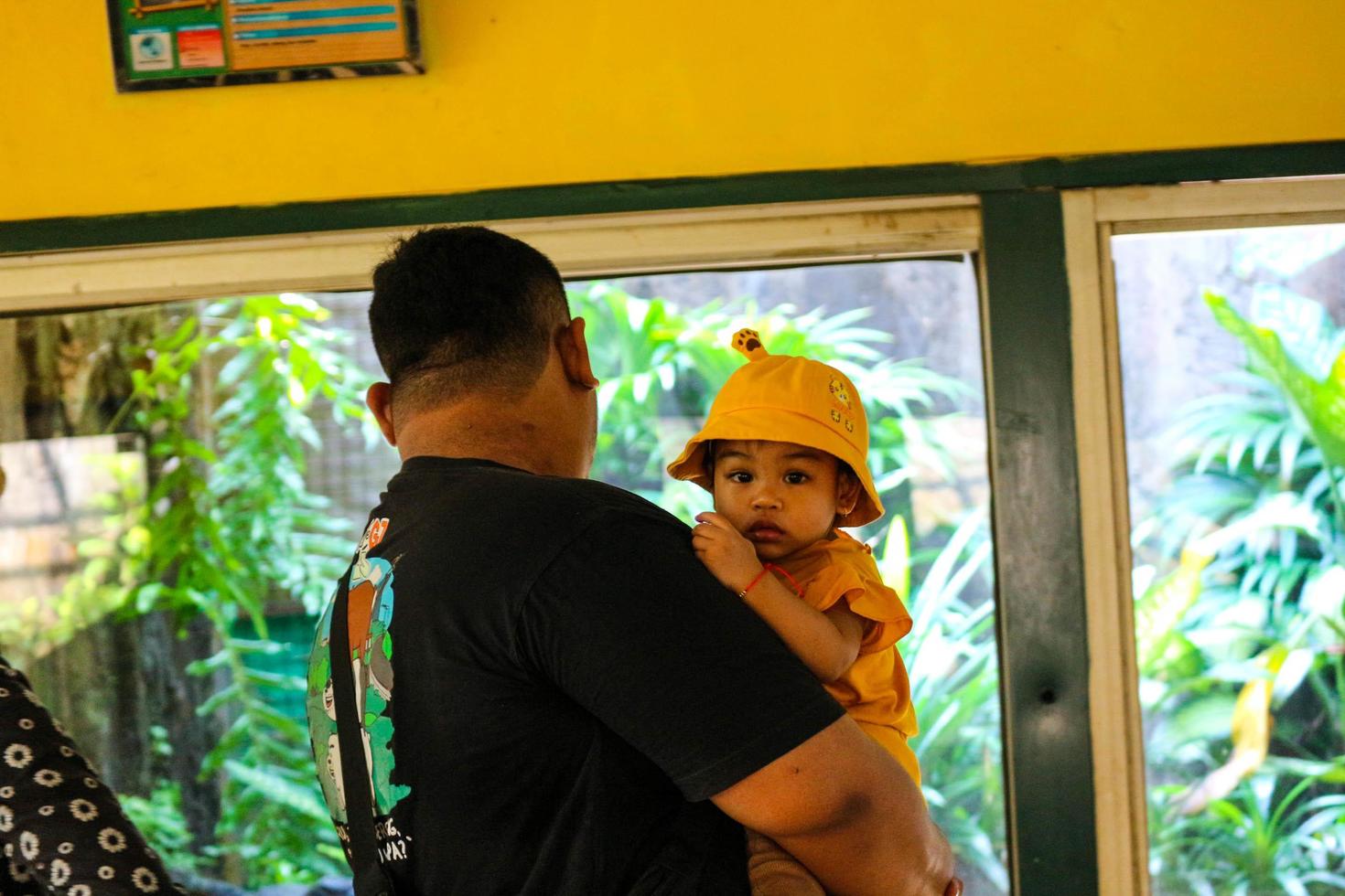 Jakarta, Indonesia in December 2022. The Zoo in Ragunan is one of the favorite places for small and large families photo