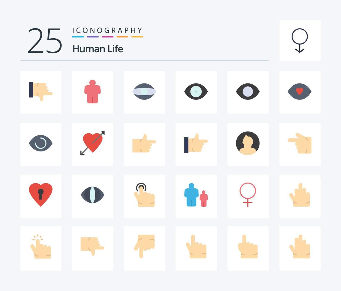 Human 25 Flat Color icon pack including avatar. thumbs up. human. like. love vector