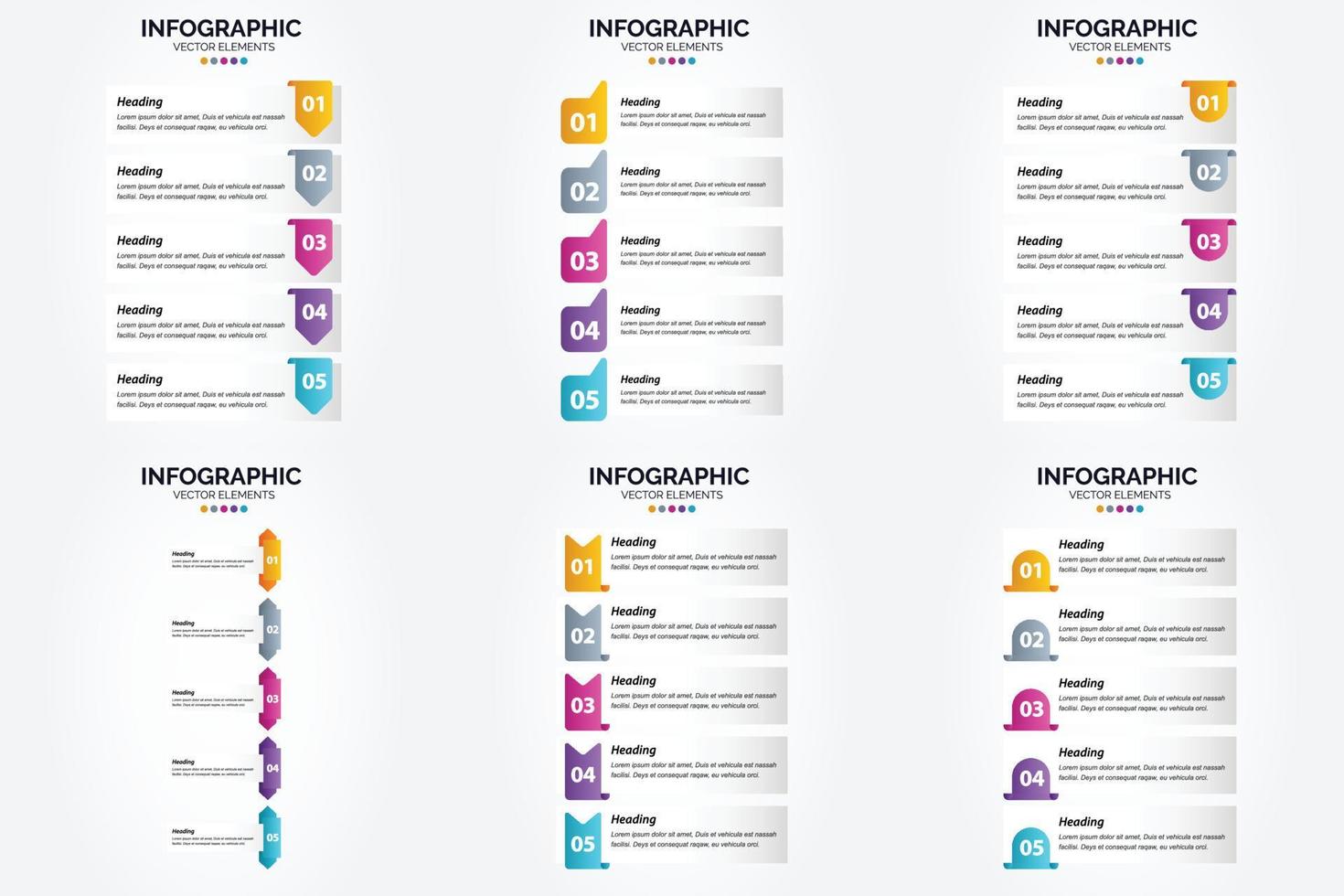 Vector illustration infographics Flat design set for advertising brochure flyer and magazine