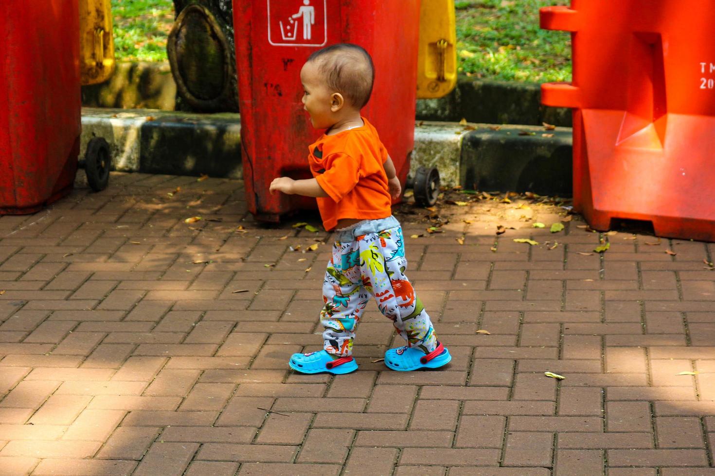Jakarta, Indonesia in December 2022. The Zoo in Ragunan is one of the favorite places for small and large families photo
