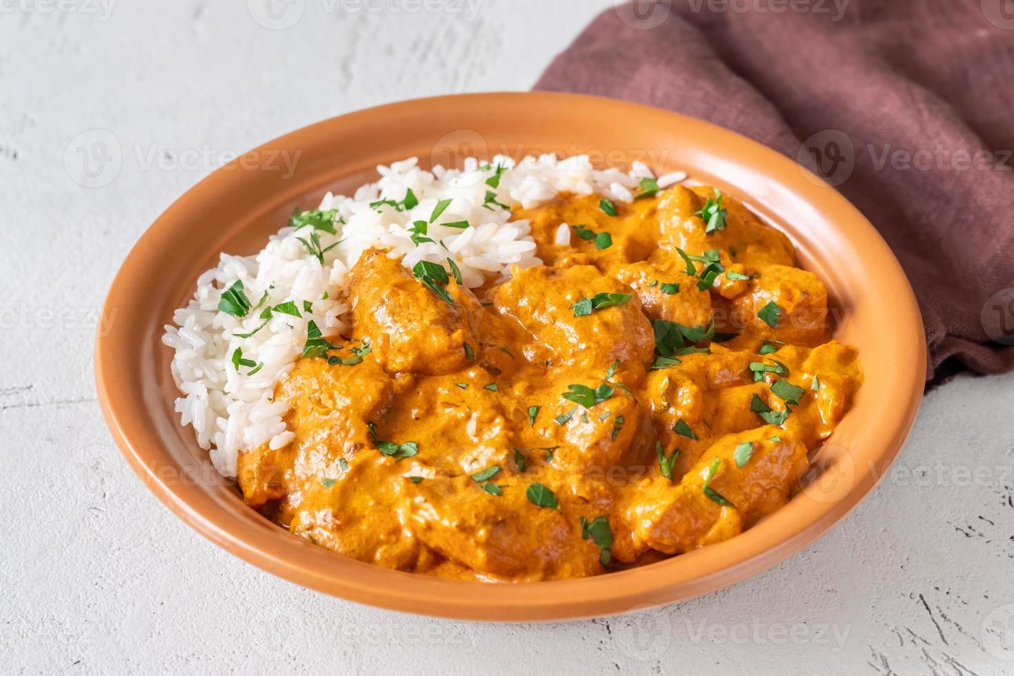 Chicken tikka masala photo