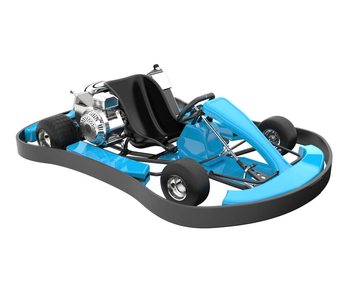 Modern car isolated on transparent background. 3d rendering - illustration png