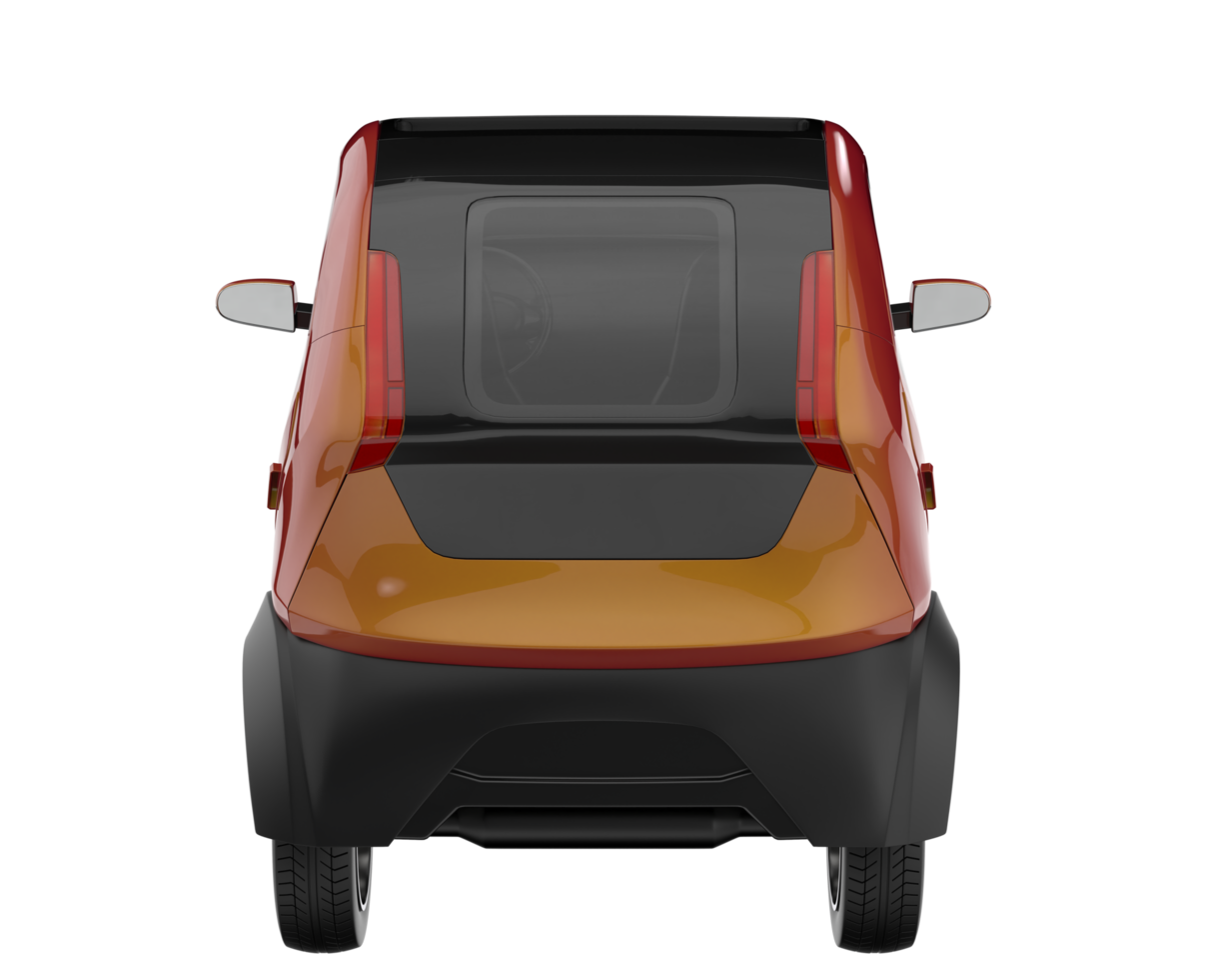 Modern car isolated on transparent background. 3d rendering - illustration png