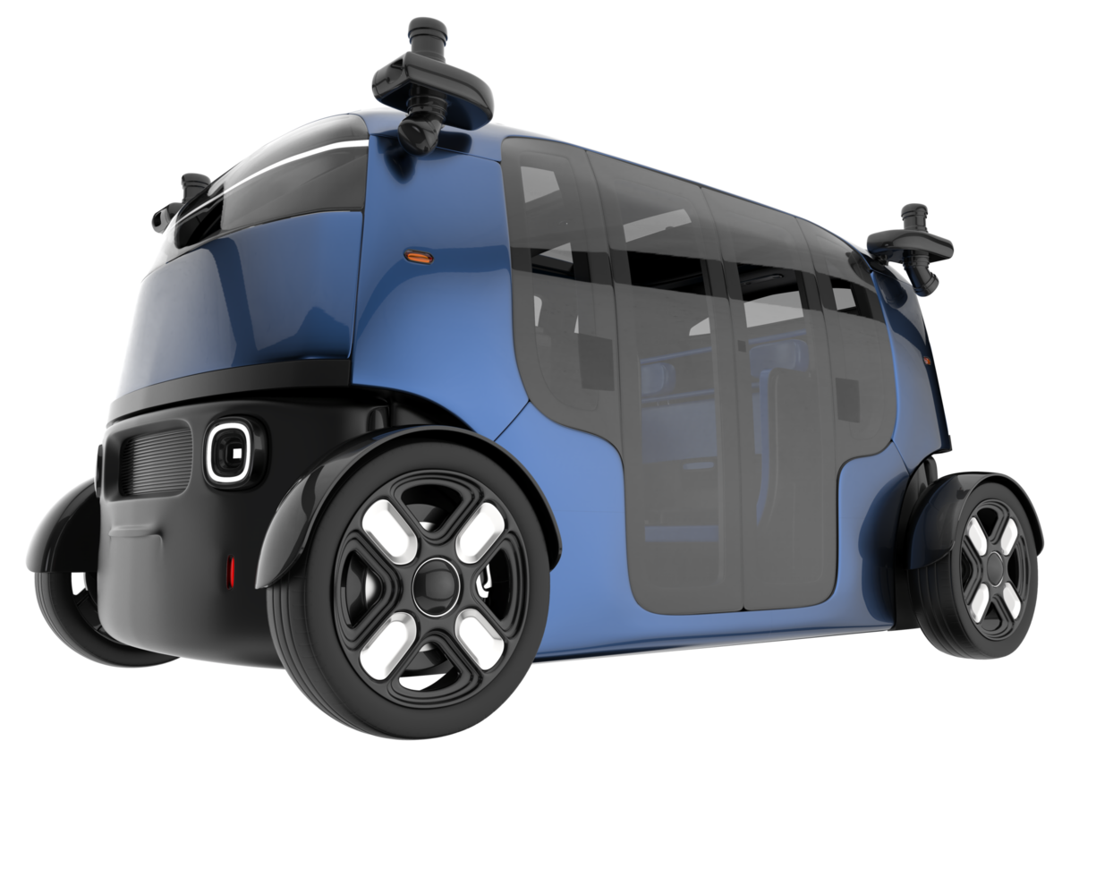 Modern car isolated on transparent background. 3d rendering - illustration png