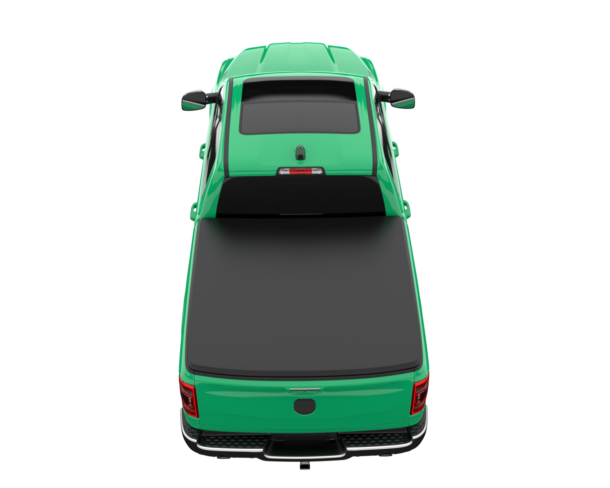 Pickup truck isolated on transparent background. 3d rendering - illustration png