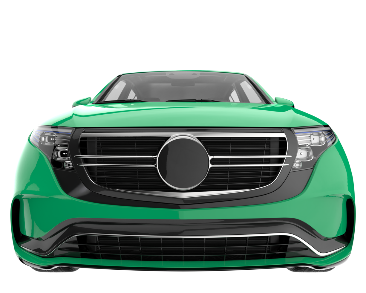 Realistic SUV isolated on transparent background. 3d rendering - illustration png