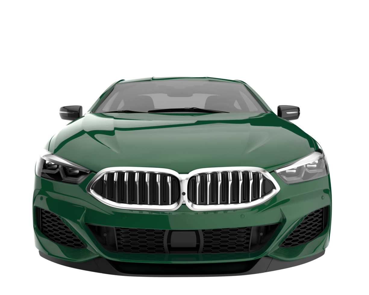 Sport car isolated on transparent background. 3d rendering - illustration png