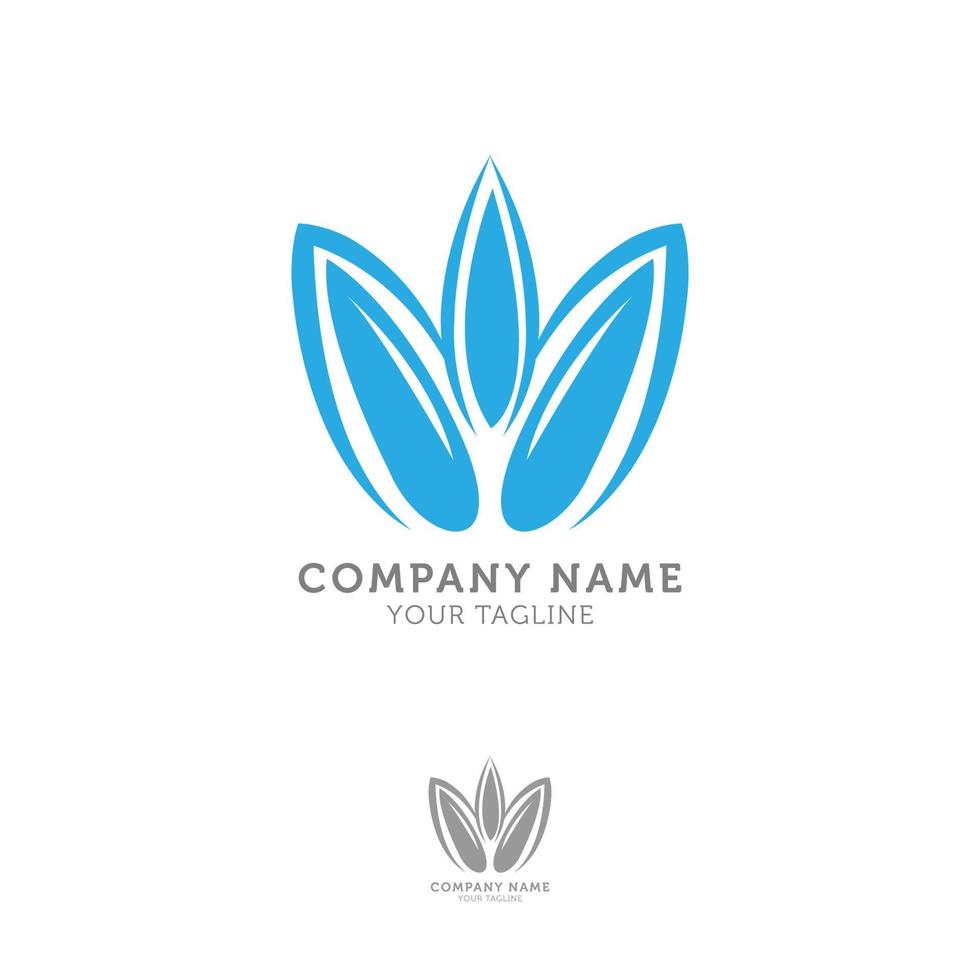 concepto de diseño de logotipo de lujo, logotipo de flor de loto, plantilla de logotipo de belleza o spa vector