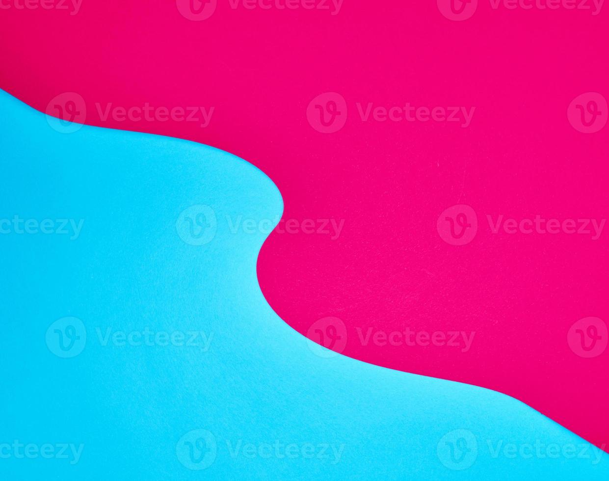 abstract red-blue background with curved shapes photo