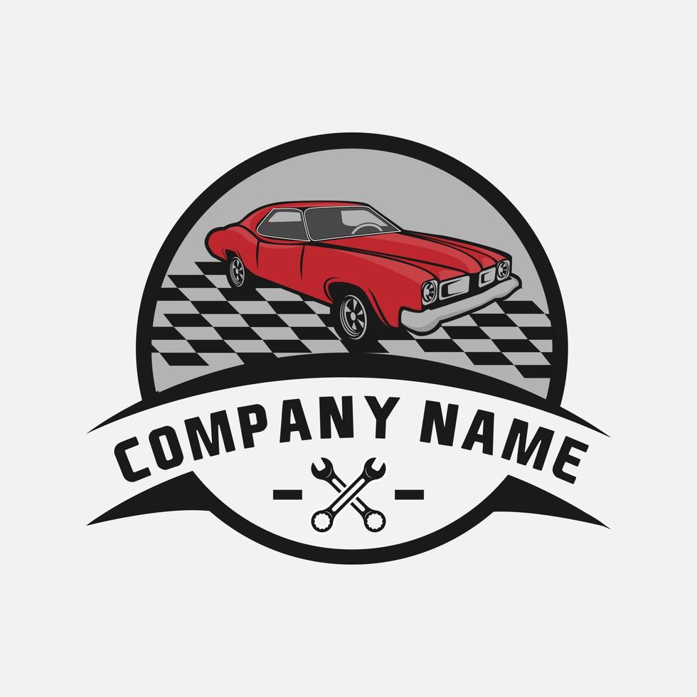 Auto Repairing Logo Vector. Automotive and Transportation Logo template vector